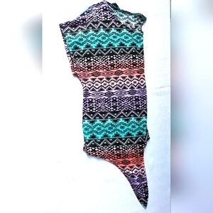 River Island. Multicolour Soft Athleisure T-shirt Size Large.